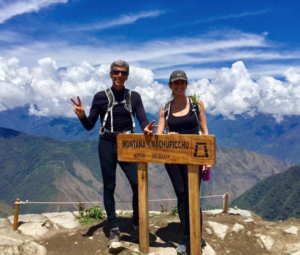 Paul and Elspeth Feldman at Machu Picchu