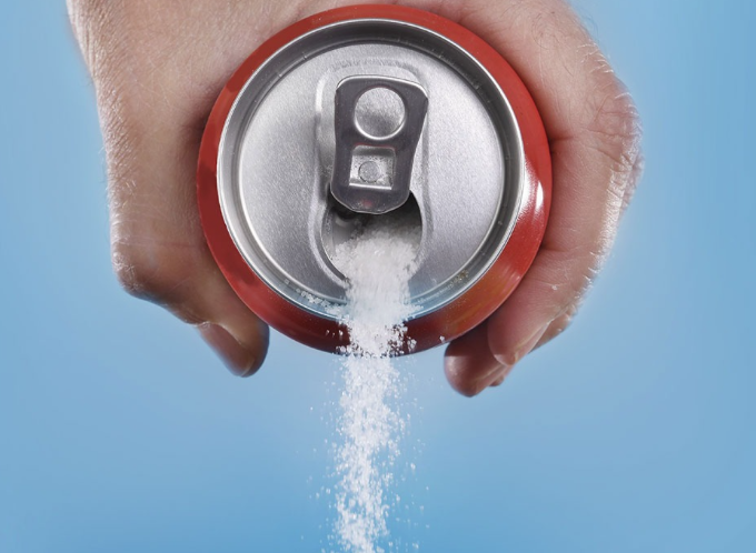 Soft drinks are one of the biggest sources of added sugars
