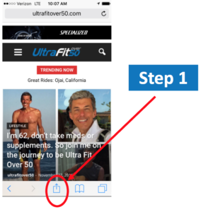 Load UltraFitOver50 to Your Phone's Desktop in 3 Easy Steps